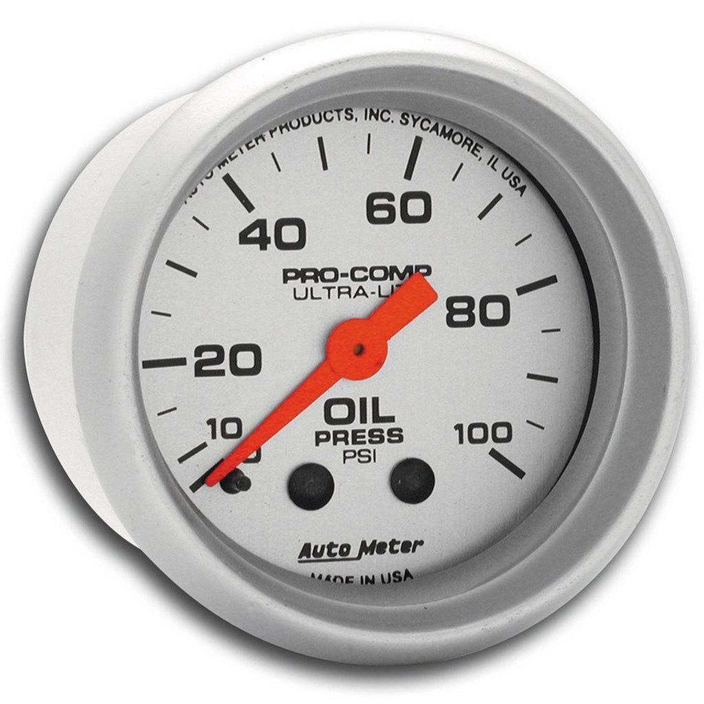  [AUSTRALIA] - Auto Meter 4321 Ultra-Lite Mechanical Oil Pressure Gauge