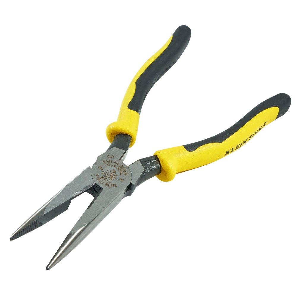  [AUSTRALIA] - Klein Tools J203-8 Needle Nose Pliers with Cutter, Heavy Duty 8-Inch Journeyman