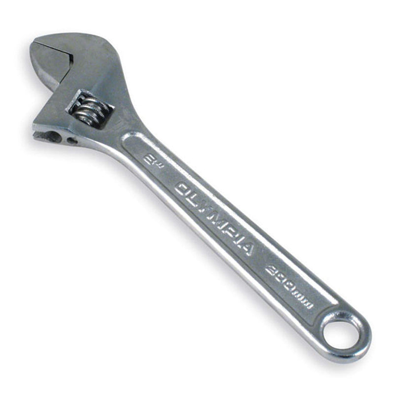 Olympia Tools Adjustable Wrench, 8 Inches, 01-008 8-Inch - LeoForward Australia