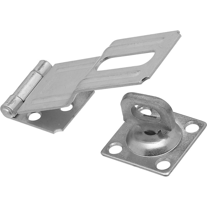  [AUSTRALIA] - National Hardware N102-921 V32 Swivel Staple Safety Hasp in Zinc plated,4 Inch - 1/2 Inch