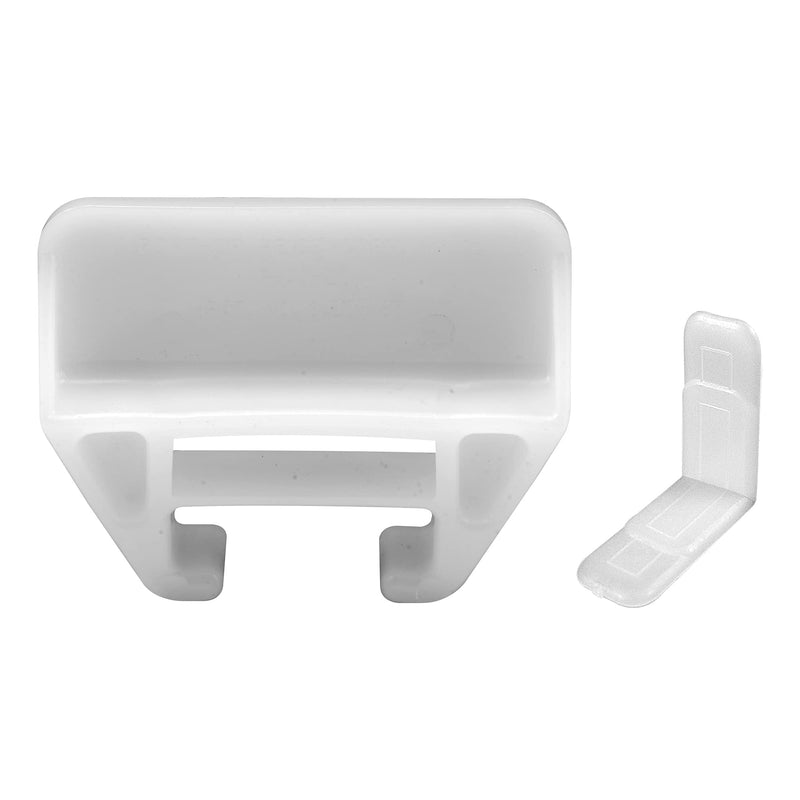 Slide-Co 221376 Drawer Track Guide & Glides, White - LeoForward Australia