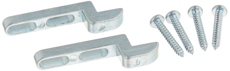  [AUSTRALIA] - Slide-Co 121996 Sliding Screen Heavy Duty Door Latch Strike, Diecast,(Pack of 2),Zinc Zinc