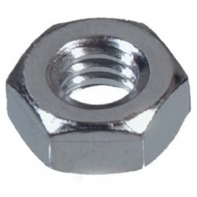  [AUSTRALIA] - Hillman 140018 Hex Machine Screw Nuts, 8-32, Zinc, 100 Piece