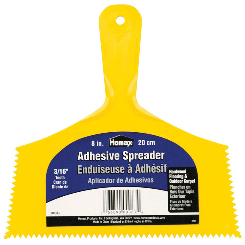  [AUSTRALIA] - Homax Group Inc HOMAX Products 83 Wide Outdoor Carpet Adhesive Spreader Notch, 8-Inch