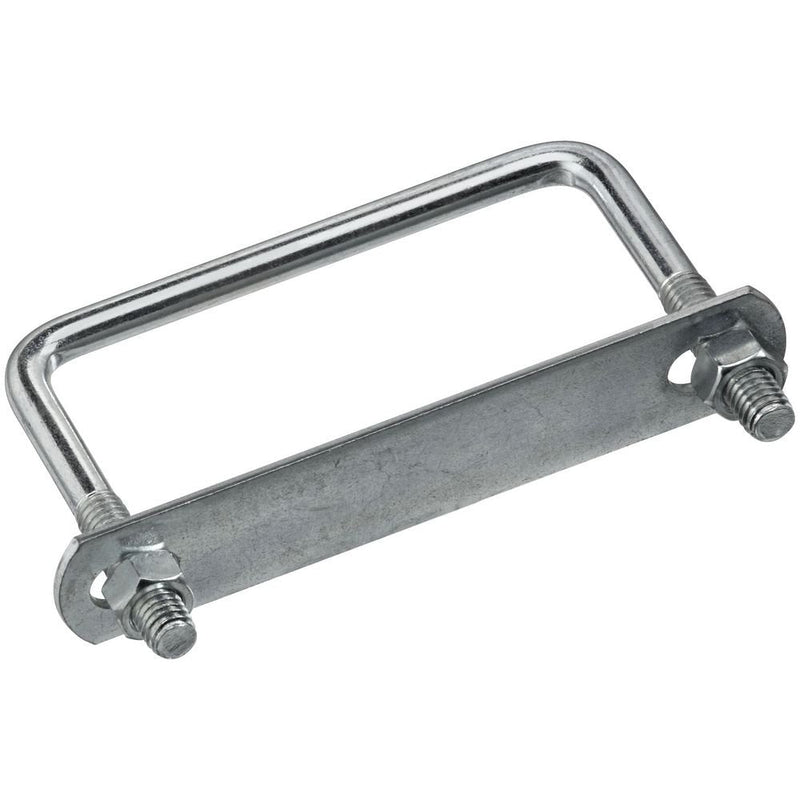  [AUSTRALIA] - National Hardware N222-380 2192BC Square U Bolt in Zinc plated,#673-3/8"x4"x3"
