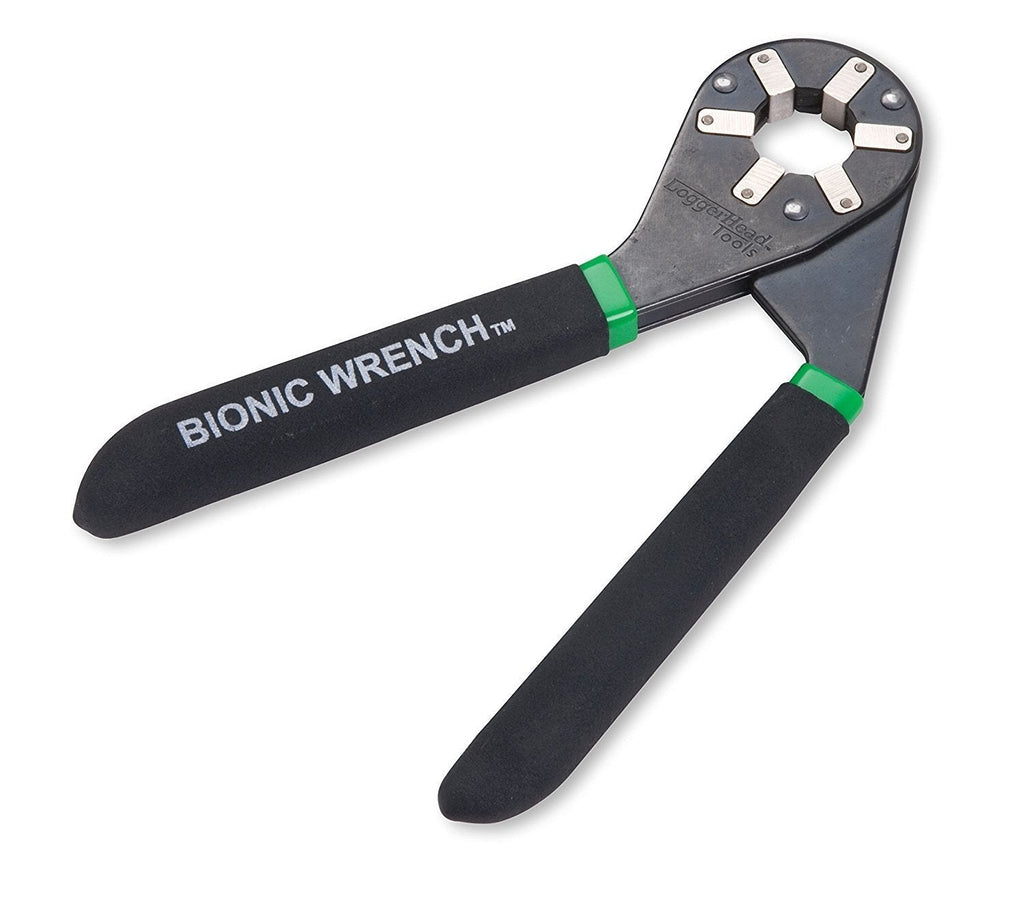  [AUSTRALIA] - 8 Inch Bionic Adjustable Wrench by LoggerHead Tools | 14 Wrenches in 1 | Grabs Bolt On All Six Sides | Patented Design Multiplies Gripping Force | Great Gifts for Men, Dad, Gadgets for men 8 Inch