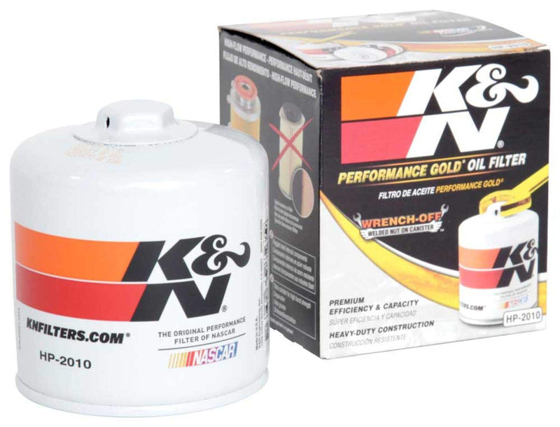  [AUSTRALIA] - K&N Premium Oil Filter: Designed to Protect your Engine: Fits Select CHEVROLET/DODGE/FORD/LINCOLN Vehicle Models (See Product Description for Full List of Compatible Vehicles), HP-2010 - -