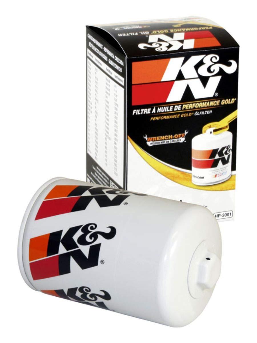  [AUSTRALIA] - K&N Premium Oil Filter: Designed to Protect your Engine: Fits Select FORD/AUDI/VOLKSWAGEN/MERCURY Vehicle Models (See Product Description for Full List of Compatible Vehicles), HP-3001