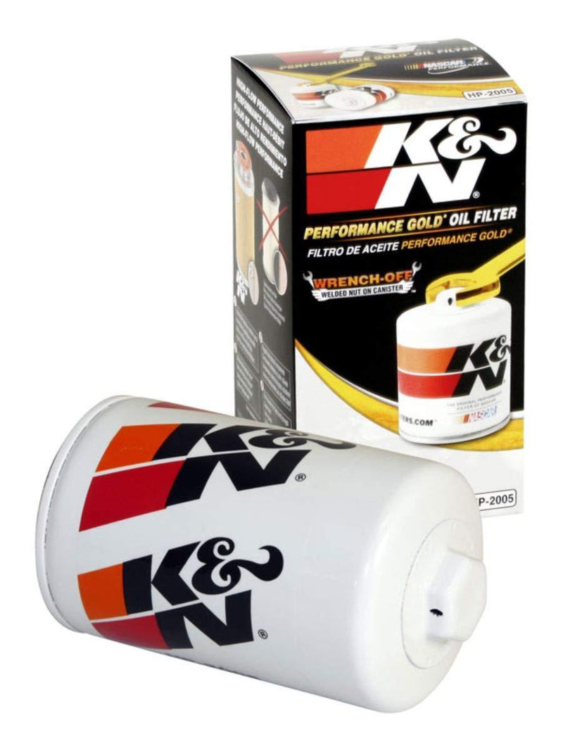  [AUSTRALIA] - K&N Premium Oil Filter: Designed to Protect your Engine: Fits Select VOLKSWAGEN/TOYOTA/NISSAN/AUDI Vehicle Models (See Product Description for Full List of Compatible Vehicles), HP-2005
