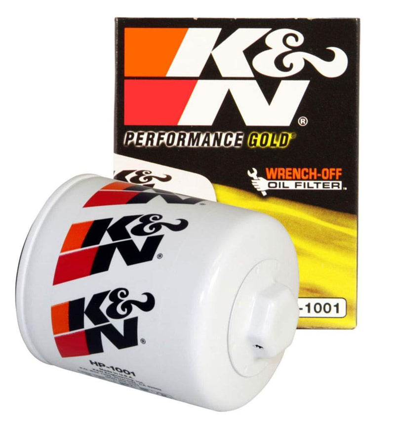  [AUSTRALIA] - K&N Premium Oil Filter: Designed to Protect your Engine: Fits Select CHEVROLET/GMC/BUICK/PONTIAC Vehicle Models (See Product Description for Full List of Compatible Vehicles), HP-1001