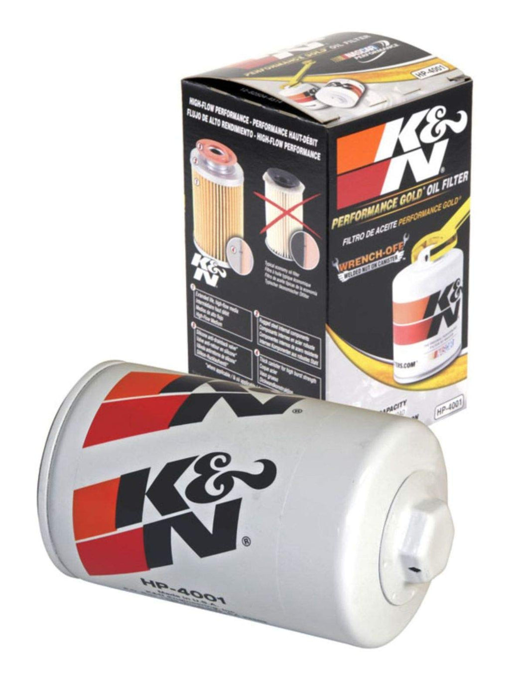 K&N Premium Oil Filter: Designed to Protect your Engine: Fits Select 1983-1995 PORSCHE (968, 911, 944, 924, 944 S), HP-4001 - LeoForward Australia