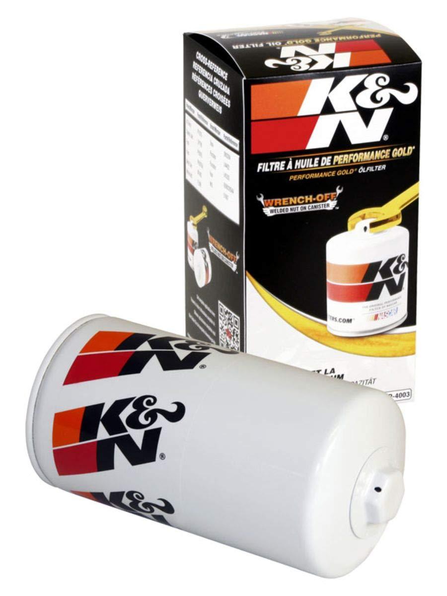  [AUSTRALIA] - K&N Premium Oil Filter: Designed to Protect your Engine: Fits Select 1989-2019 RAM/DODGE/STERLING (Ram, 2500, 3500, 4000, 4500, 5500, D250, D350, W250, W350, Bullet 45, Bullet 55), HP-4003