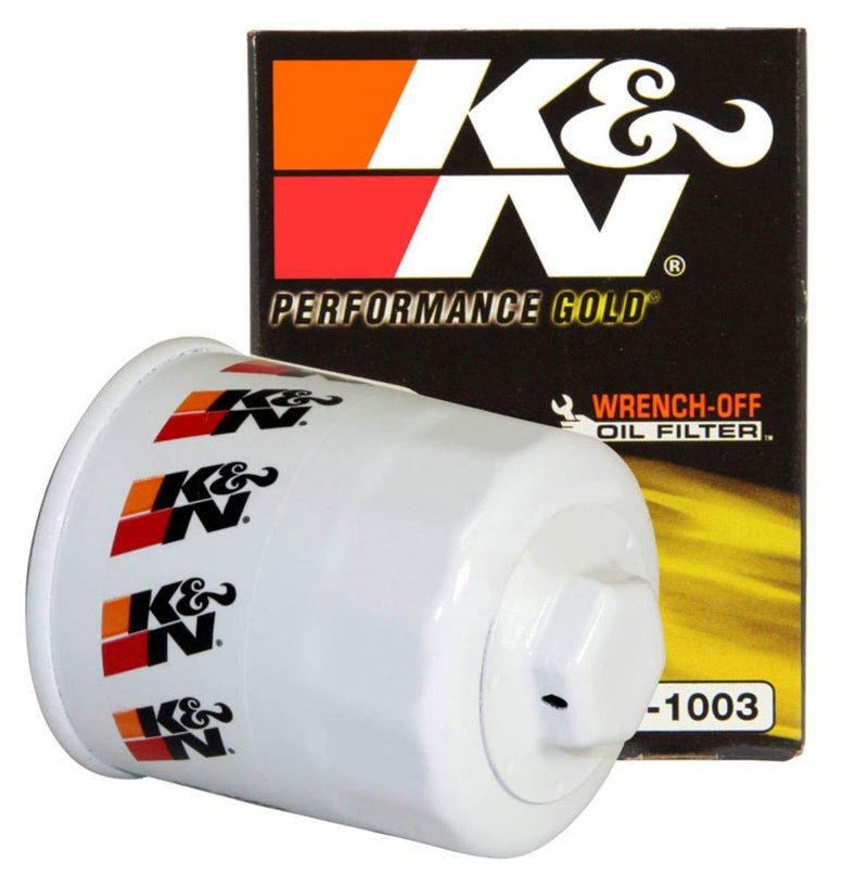  [AUSTRALIA] - K&N Premium Oil Filter: Designed to Protect your Engine: Fits Select TOYOTA/LEXUS/SUZUKI/CHEVROLET Vehicle Models (See Product Description for Full List of Compatible Vehicles), HP-1003