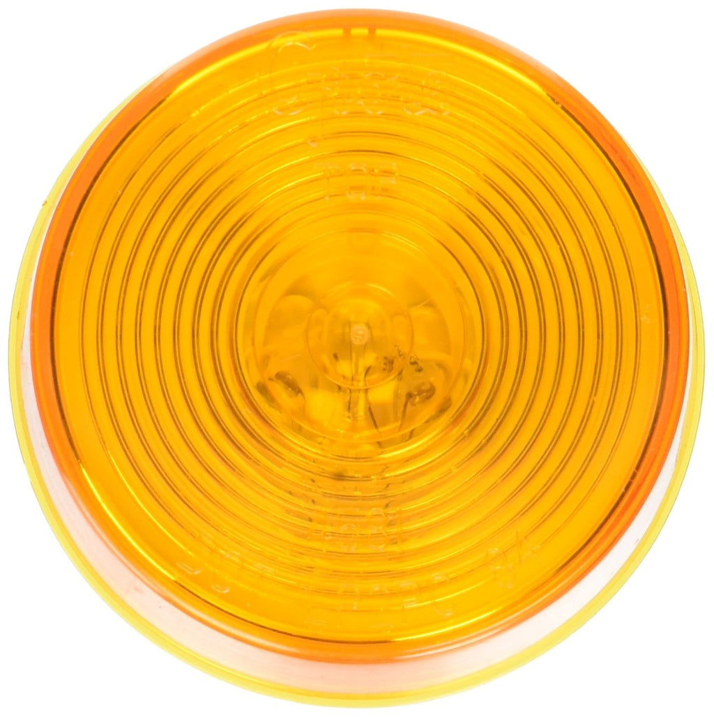  [AUSTRALIA] - Grote 45813-5 Yellow 2 1/2" Round Clearance Marker Light (Optic Lens)