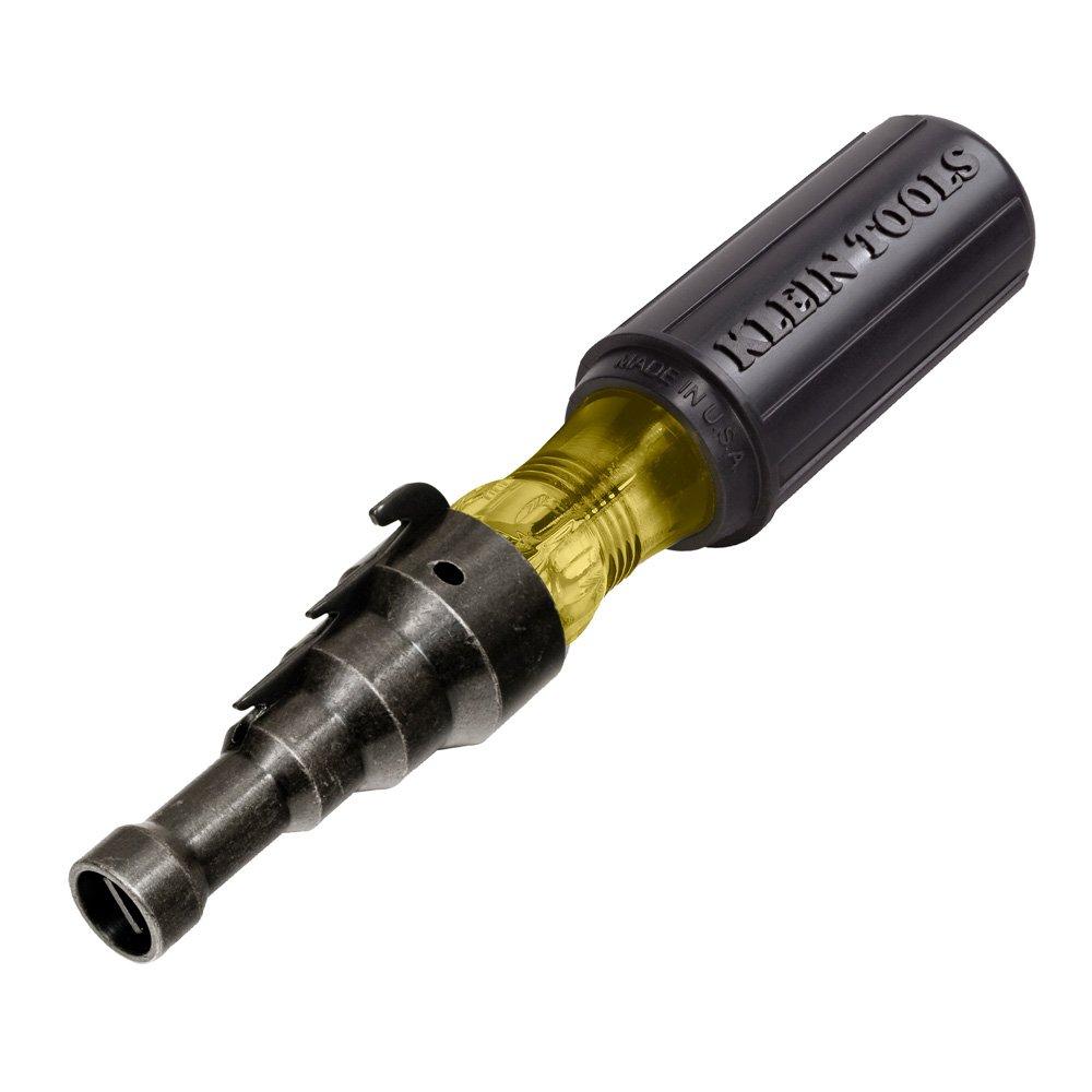  [AUSTRALIA] - Klein Tools 85191 Screwdriver / Conduit Reamer, Conduit Fitting and Reaming Screwdriver for 1/2-Inch, 3/4-Inch, and 1-Inch Thin-Wall Conduit Small