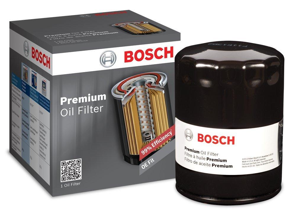 Bosch 3500 Premium FILTECH Oil Filter for Select Chrysler, Dodge Charger, Pickup, Van, Ford Econoline, Taurus, International, Lexus, Lincoln, Mazda, Mercury, Nissan, Plymouth, Toyota + More, Black - LeoForward Australia