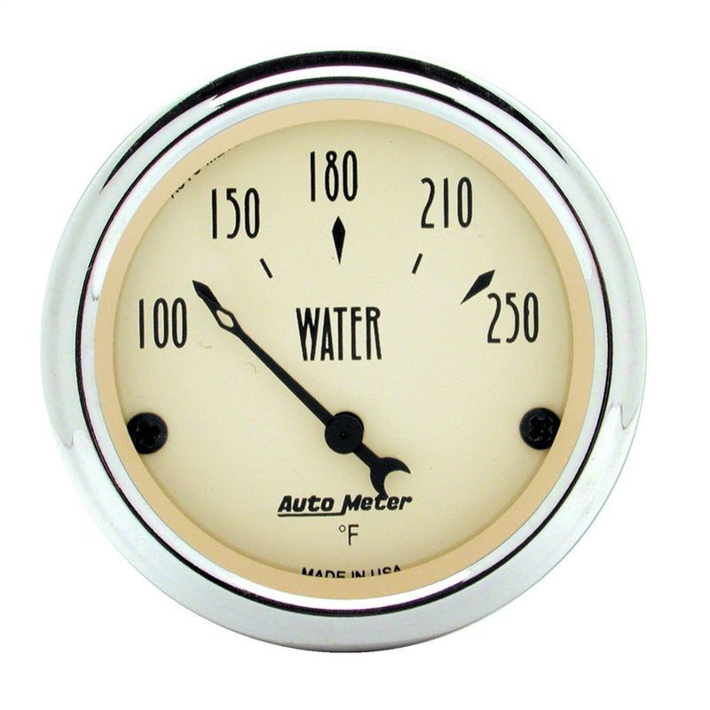  [AUSTRALIA] - AUTO METER 1837 Antique Beige Water Temperature Gauge