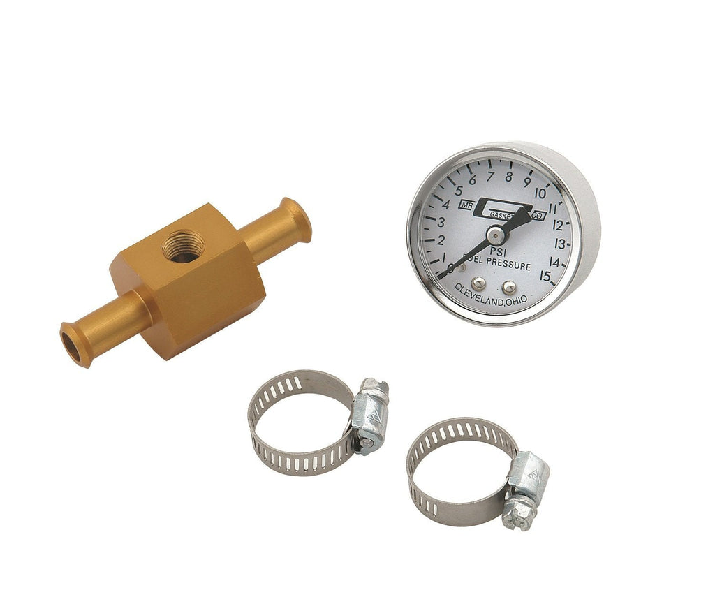  [AUSTRALIA] - Mr. Gasket 1560 Fuel Pressure Gauge with In-Line Adapter