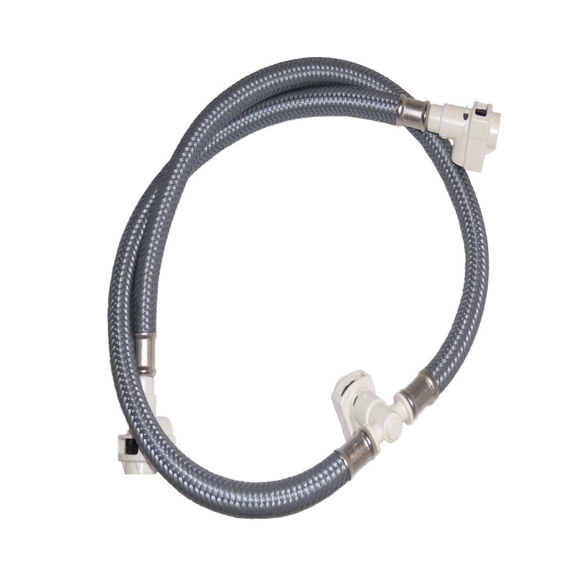 Moen 114299 Widespread Bathroom Sink Faucet Replacement Hose Kit with Duralock Connections One Size N/A or Unfinished - LeoForward Australia