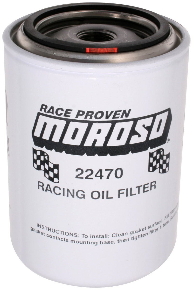 Moroso - 22470 OIL FILTER,FRD/MPR,RACING - LeoForward Australia