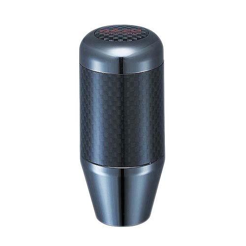  [AUSTRALIA] - Razo RA66 Black/Dark Chrome 400 Grams Carbon Manual Shift Knob