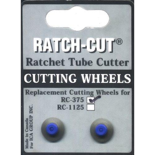 [AUSTRALIA] - Ratch-Cut Spare Wheels for RC375 Series, Set of 2, RC375-7C 4" - Spare Wheels for - Set of 2