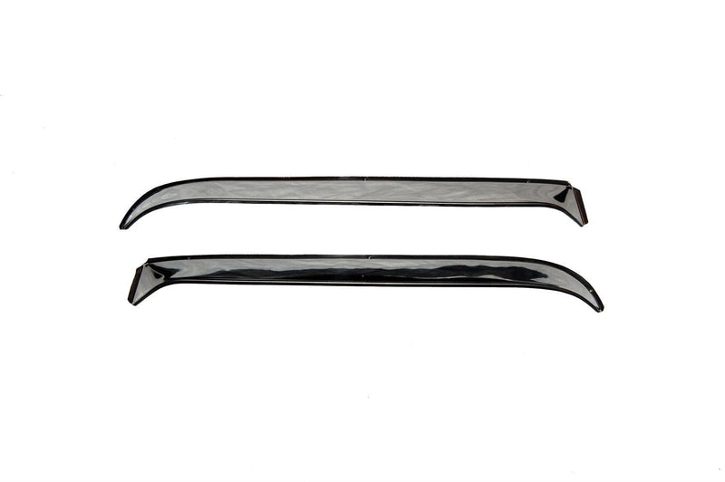  [AUSTRALIA] - Auto Ventshade 12071 Ventshade with Stainless Steel Finish, 2-Piece Set for 1983-1992 Ford Ranger, 1984-1990 Bronco II