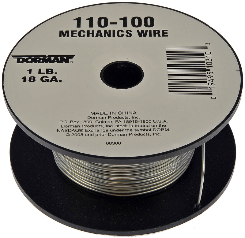  [AUSTRALIA] - Dorman 110-100 Spool Mechanics Wire - 18 Gauge 1 Pound, 166 Piece