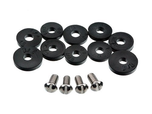  [AUSTRALIA] - Danco 80790 Flat Washer Assortment, for Use with Quick-Opening Style Faucets, Black