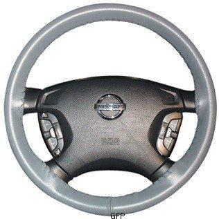  [AUSTRALIA] - Wheelskins | C12-grey | 1998-2006 | Mercedes-Benz All Leather Steering Wheel Cover | Grey