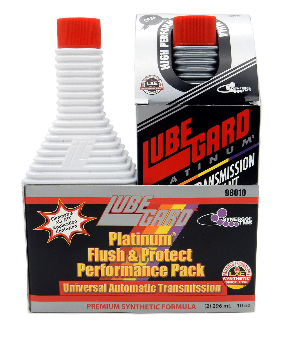 Lubegard 98010 Platinum Universal Flush and Protect Performance Pack for Automatic Transmissions - LeoForward Australia