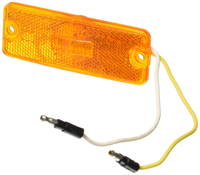  [AUSTRALIA] - Grote 47733 Yellow Sealed Rectangular LED Clearance Marker Light