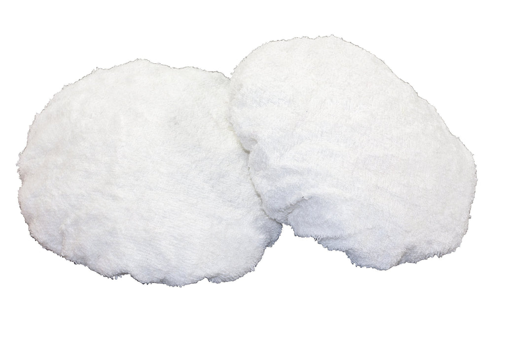  [AUSTRALIA] - WEN 6010A42 Terry Cloth Polishing Bonnets, 6-Inch, 2-Pack