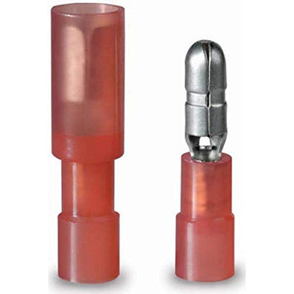  [AUSTRALIA] - Gardner Bender 20-161P 22-16 Gauge Red Terminal Bullet Splice, 10-Pack Red (16-14 AWG) 10 Pack Male & Female Pairs
