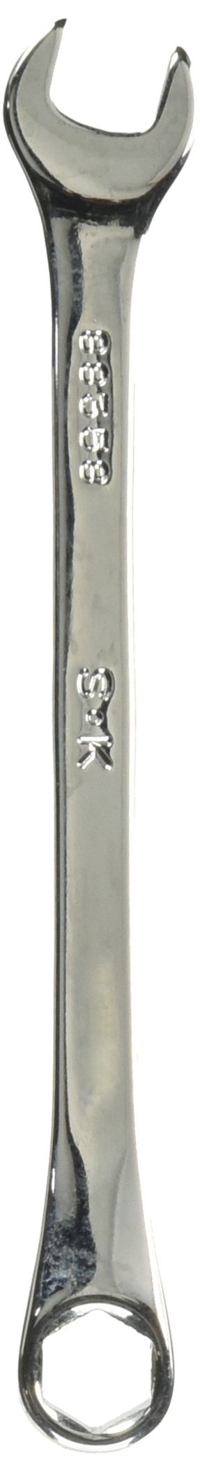 SK Professional Tools 88358 6-Point Metric Wrench – Regular, 8 mm Combination Chrome Wrench with SuperKrome Finish, Made in USA - LeoForward Australia