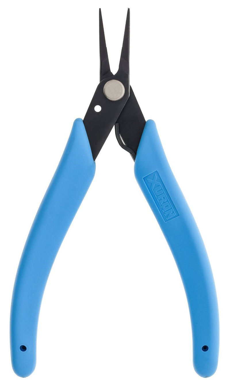  [AUSTRALIA] - Xuron - 450S Tweezer Nose Pliers - Serrated 1.92 inches x 5 inches