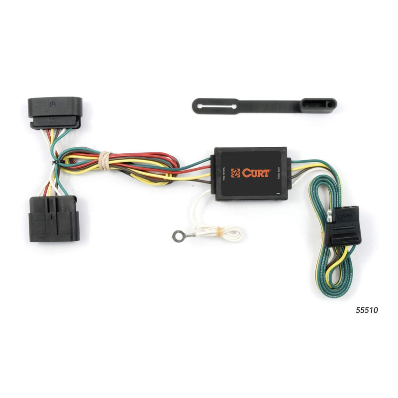  [AUSTRALIA] - CURT 55510 Vehicle-Side Custom 4-Pin Trailer Wiring Harness for Select Chevrolet Colorado, GMC Canyon, Isuzu I-Series