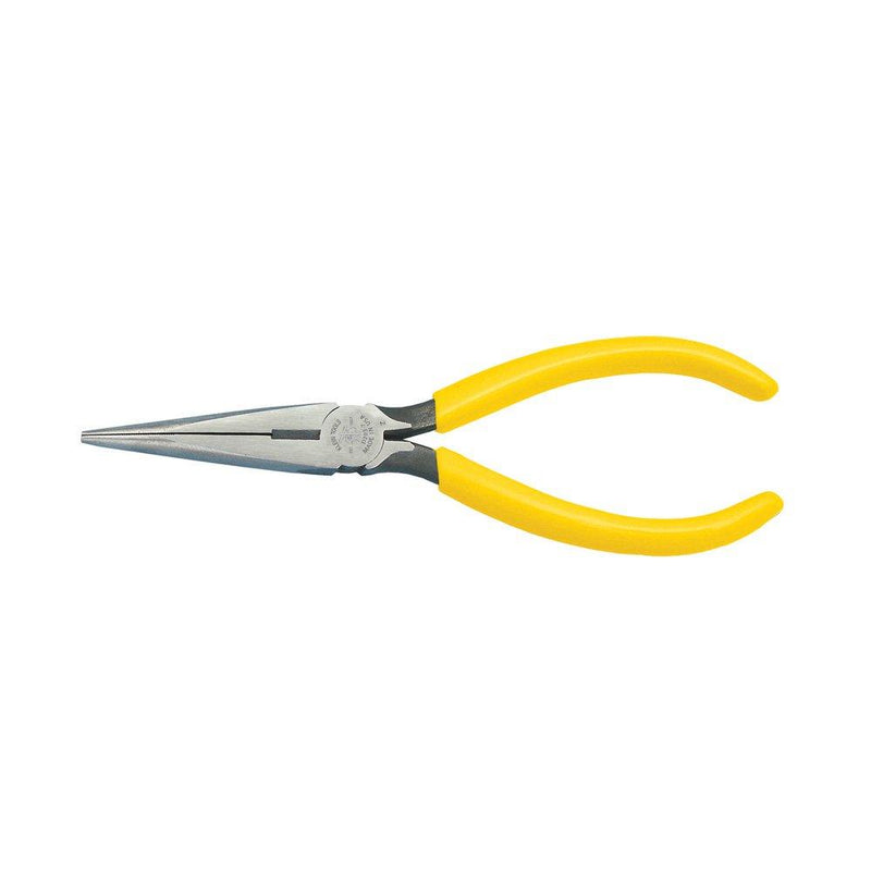 Klein Tools D203-7 Long Nose Side-Cutter Stripping Pliers, Induction Hardened and Heavier For Increased Cutting Power, 7-Inch - LeoForward Australia