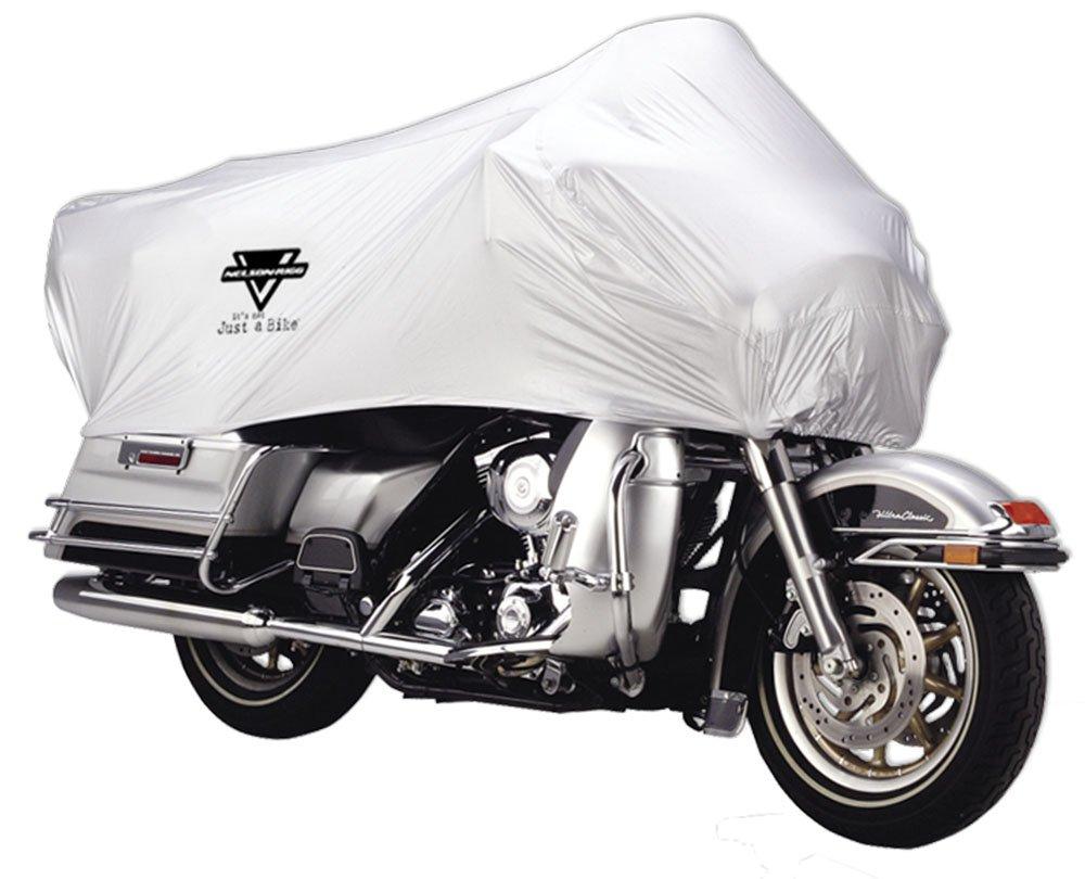  [AUSTRALIA] - Nelson-Rigg UV-2000 Motorcycle Half Cover, All-Weather, 100% Waterproof, Taped Seams, UV, Free Stuff Sack, X-Large Fits most Touring motorcycles Harley Davidson Ultra or Honda Goldwing Silver