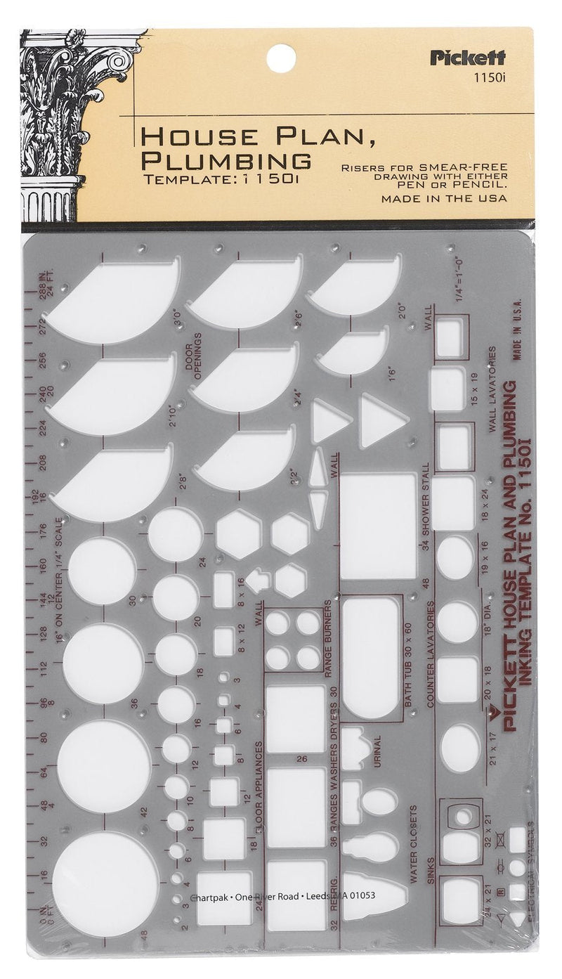 Pickett House Plan and Plumbing Template (1150I) - LeoForward Australia