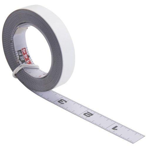 Rousseau 0012R 1/2-Inch x 12 Adhesive Backed Steel Tape Measure- Reads L to R - LeoForward Australia