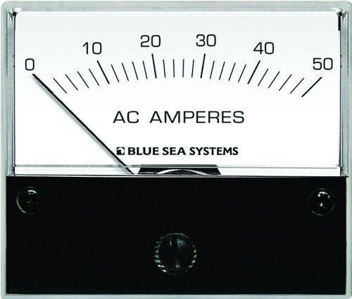  [AUSTRALIA] - Blue Sea Systems 9630 AC Analog Ammeter (0-50 Amperes AC)