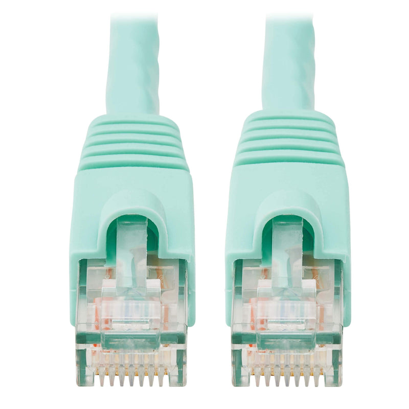  [AUSTRALIA] - Tripp Lite Augmented Cat6 (Cat6a) Snagless 10G Certified Patch Cable (RJ45 M/M) - Aqua, 14-ft.(N261-014-AQ)