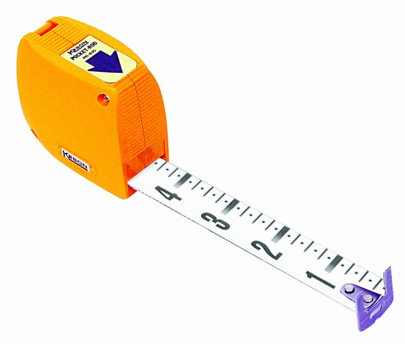 Keson PR618 Builder's Pocket Rod (Units: Foot & Inch), 6-1/2-Foot 6-1/2 ft Units: ft. & in. - LeoForward Australia