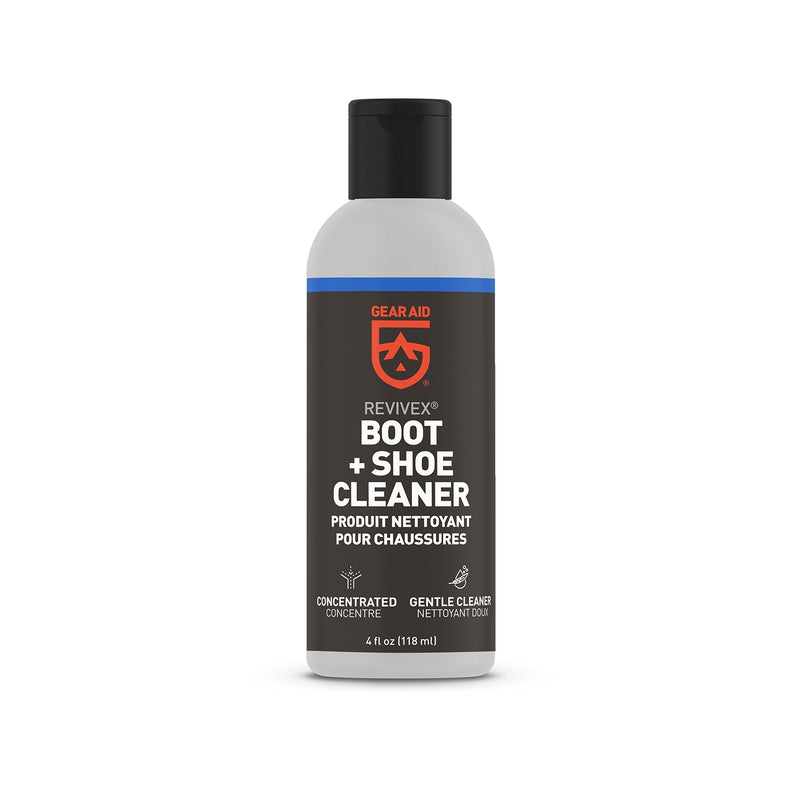  [AUSTRALIA] - GEAR AID Revivex Boot and Shoe Cleaner for Leather, Suede and Fabric, Concentrated, 4 fl oz (36250)