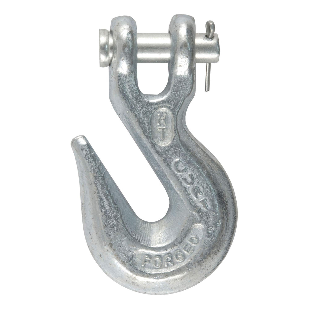  [AUSTRALIA] - CURT 81350 3/8-Inch Forged Steel Clevis Grab Hook, 5,400 lbs. Work Load