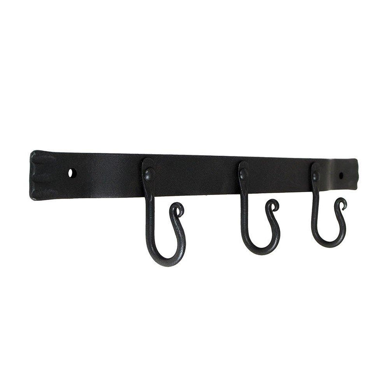 Minuteman International, 3-Hook Wall Bracket, Black 3 Hook - LeoForward Australia