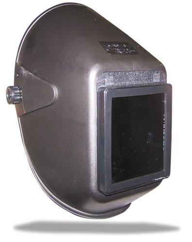  [AUSTRALIA] - US Forge 88101 Easy Strike Welding Helmet with 4-1/2-Inch by 5-1/4-Inch Full Vision Stationary Retainer, Black