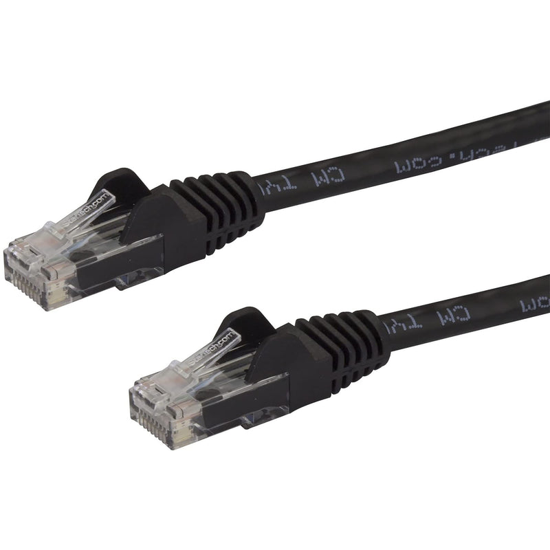  [AUSTRALIA] - 7ft CAT6 Ethernet Cable - Black CAT 6 Gigabit Ethernet Wire -650MHz 100W PoE RJ45 UTP Network/Patch Cord Snagless w/Strain Relief Fluke Tested/Wiring is UL Certified/TIA (N6PATCH7BK)