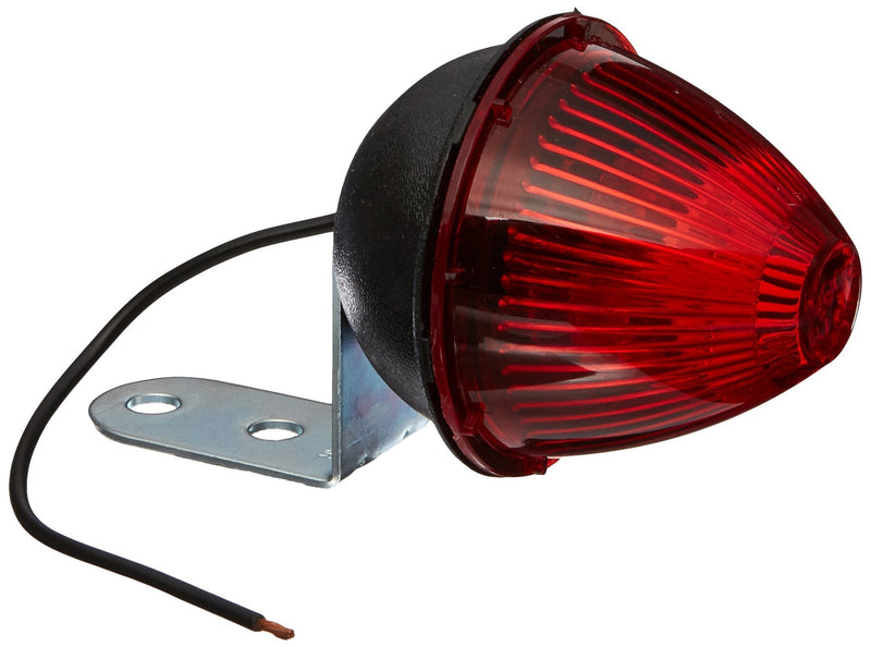  [AUSTRALIA] - Grote 45022 Red Beehive Clearance Marker Light (with Fixed-Angle Mounting Bracket)